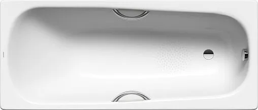 Ванна стальная Kaldewei Saniform Plus Star 160x75 mod. 333 anti-slip с отв. для ручек белый 133330000001