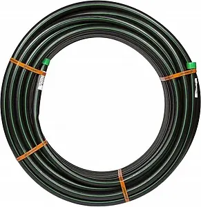 Труба ПНД питьевая Джилекс 25 x 1.4 мм SDR17.6 РЕ100 черная бухта 50м 9620, 3