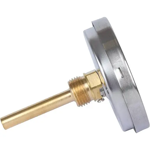 Термометр биметаллический Росма БТ-41.211 80мм 120°С гильза 64мм ½&quot; 00000002464