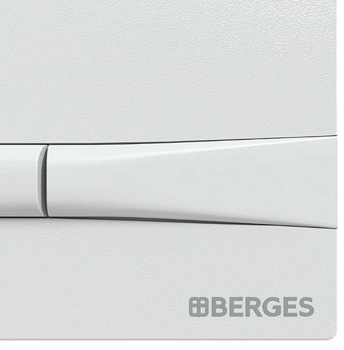 Клавиша смыва для унитаза BERGES Novum F1 040051 белый глянцевый