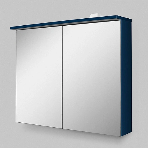Шкаф-зеркало Am.Pm Spirit V2.0 80 глубокий синий M70AMCX0801DM