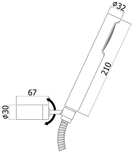 Душевой набор Paffoni Birillo полированная сталь ZDUP036ST Душевой набор Paffoni Birillo полированная сталь ZDUP036ST