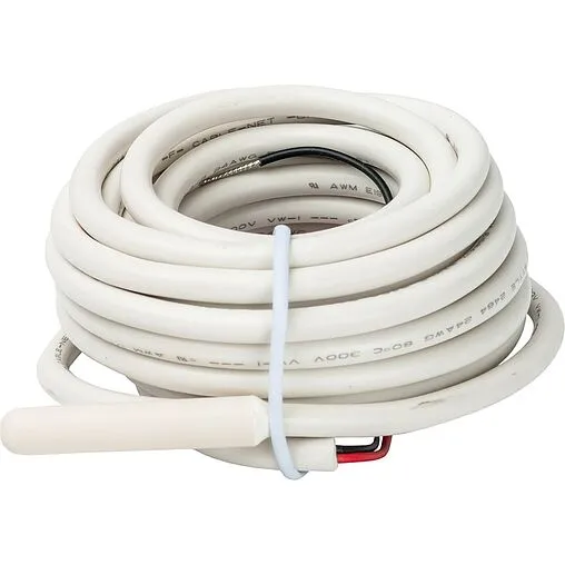 Проводной комнатный терморегулятор НО/НЗ 24В WATTS WFHT-LCD SEN белый 10021108