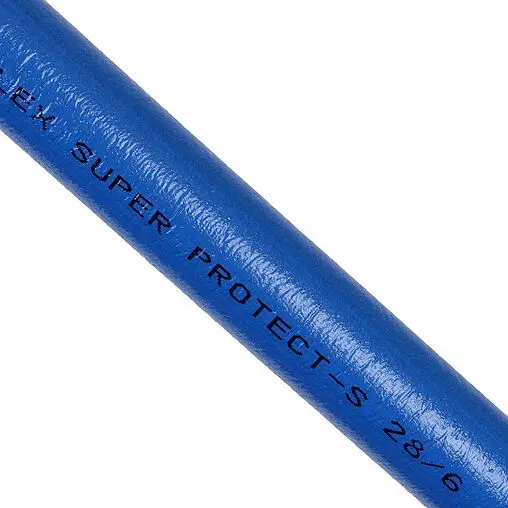 Теплоизоляция для труб 28/6мм синяя Energoflex Super Protect EFXT028062SUPRS