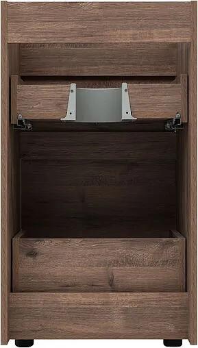 Тумба-умывальник напольная Aquanet Токио 110 R дуб веллингтон 00333647+00235498