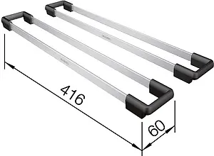 Универсальные держатели Blanco хром 235906 Универсальные держатели Blanco хром 235906, 2