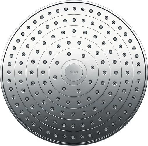 Лейка верхнего душа с настенным креплением Hansgrohe Raindance Select S 240 2jet хром 26466000