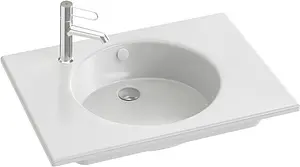 Раковина Jacob Delafon Odeon Rive Gauche 70 белый EXAX112-Z-00, 1