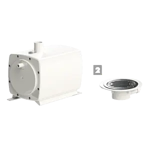 Канализационная насосная установка SFA Sanifloor 2 Канализационная насосная установка SFA Sanifloor 2, 1