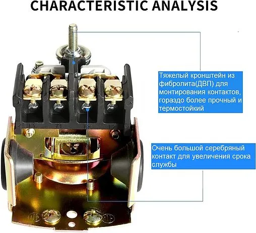 Реле давления Pumpman ¼"нг TPS3-2