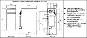 Напольный газовый котел одноконтурный турбированный 23кВт Baxi SLIM 1.230Fi WSB43523301- Напольный газовый котел одноконтурный турбированный 23кВт Baxi SLIM 1.230Fi WSB43523301-, 5
