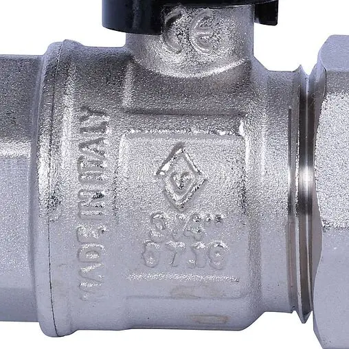 Кран шаровый с американкой ¾"в x ¾"н Bugatti New Jersey 09200004