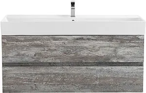 Тумба под умывальник подвесная Cezares Molveno 46 120 Legno Grigio MOLVENO 46-120-2C-SO-LG Тумба под умывальник подвесная Cezares Molveno 46 120 Legno Grigio MOLVENO 46-120-2C-SO-LG, 1