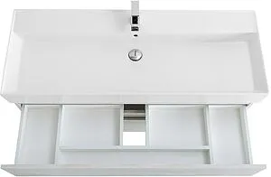 Тумба под умывальник подвесная Cezares Molveno 46 120 Legno Bianco MOLVENO 46-120-2C-SO-2-LB Тумба под умывальник подвесная Cezares Molveno 46 120 Legno Bianco MOLVENO 46-120-2C-SO-2-LB, 4