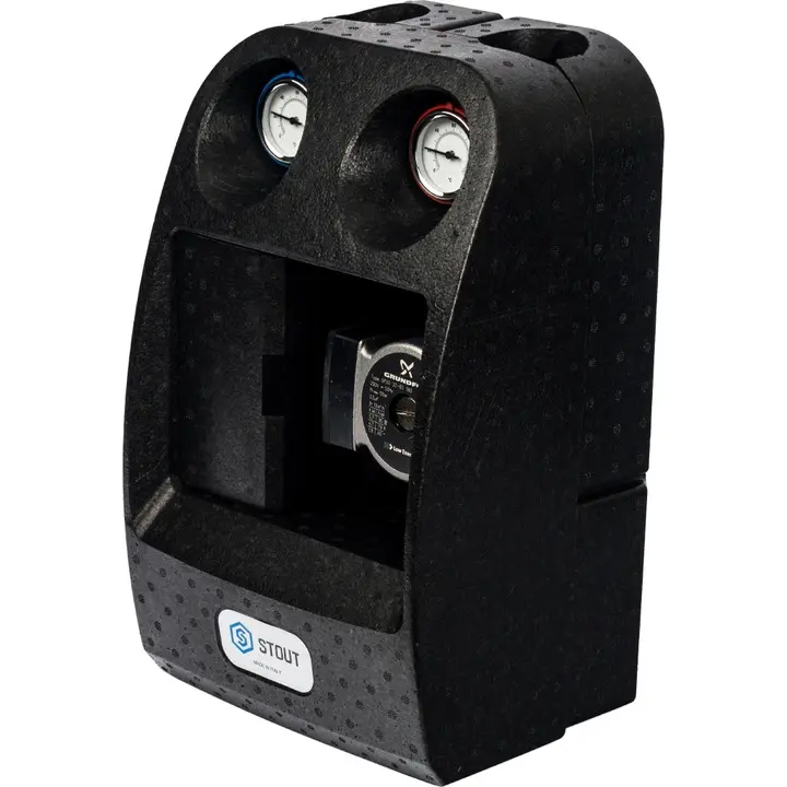 Насосный модуль с 3-х ходовым смесительным клапаном 2&quot;н х 1¼&quot;в Stout SDG-0007-003202 с насосом Grundfos UPSO 32-65 180, 5