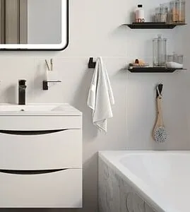 Крючок двойной IDDIS Slide чёрный матовый SLIBS20i41 Крючок двойной IDDIS Slide чёрный матовый SLIBS20i41, 5