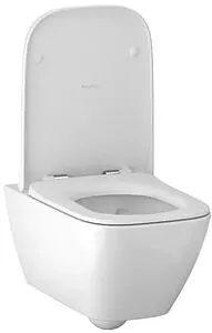 Комплект 5 в 1 Geberit Smyle Square Rimfree 500.153.37.1 с кнопкой Delta 30 115.137.11.1 белый глянцевый Комплект 5 в 1 Geberit Smyle Square Rimfree 500.153.37.1 с кнопкой Delta 30 115.137.11.1 белый глянцевый, 5