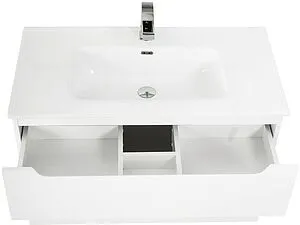 Тумба под умывальник подвесная BelBagno ETNA 39 50 Bianco Lucido ETNA39-500/390-2C-SO-BL-P Тумба под умывальник подвесная BelBagno ETNA 39 50 Bianco Lucido ETNA39-500/390-2C-SO-BL-P, 3