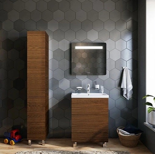 Тумба под умывальник напольная Am.Pm Gem 60 орех M90FSX06022NF32