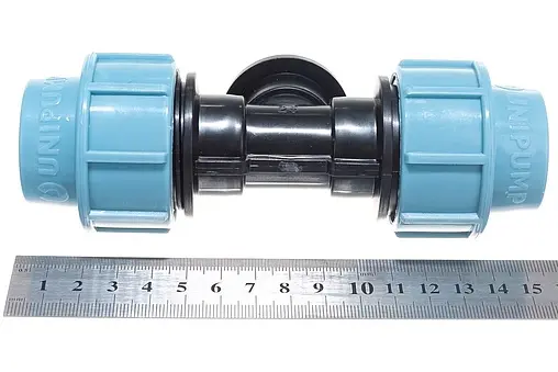 Тройник компрессионный переходной 25мм x ½&quot;н x 25мм Unipump 37823