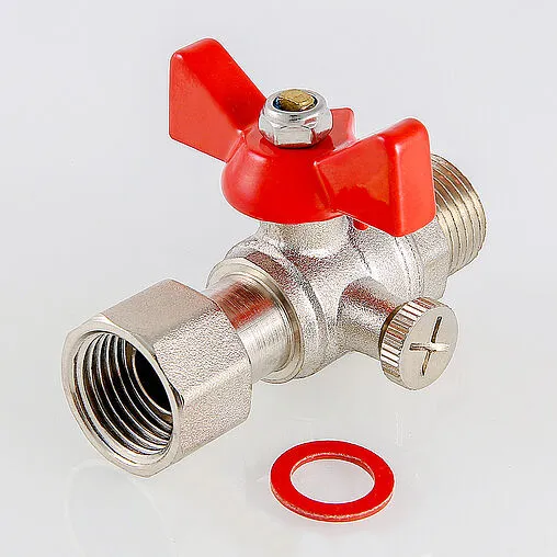 Кран для манометра трехходовой ½&quot;н x ½&quot;нг Valtec VT.806.N.0404