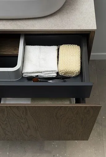 Тумба-умывальник подвесная Allen Brau Infinity 120 R дуб 1.21008.NO+