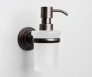 Дозатор для жидкого мыла Wasserkraft Isar темная тёмная бронза 7399 Дозатор для жидкого мыла Wasserkraft Isar темная тёмная бронза 7399, 2