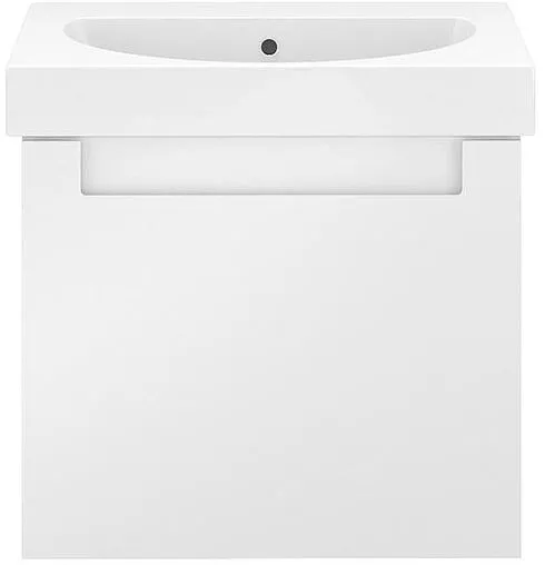 Тумба-умывальник подвесная Kerama Marazzi Buongiorno 60 белый BGN.60.1+1\WHT+BG.wb.60