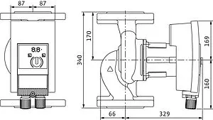Насос циркуляционный Wilo Yonos MAXO 65/0.5-16 2120655 Насос циркуляционный Wilo Yonos MAXO 65/0.5-16 2120655, 4