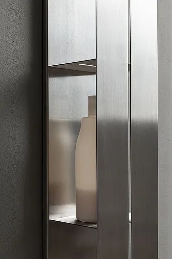 Полка Aquanet Магнум сталь брашированная 00334114