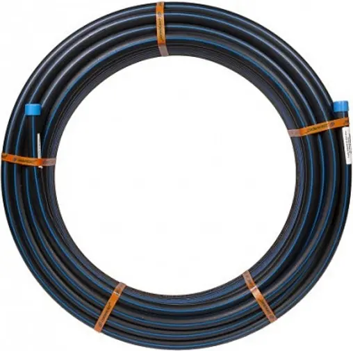 Труба ПНД питьевая Джилекс 32 x 2.4 мм SDR13.6 РЕ100 черная бухта 200м 9503