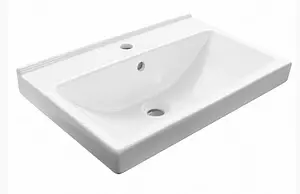 Тумба-умывальник подвесная Comforty Осло 60 бетон светлый 00-00000835CF, 3