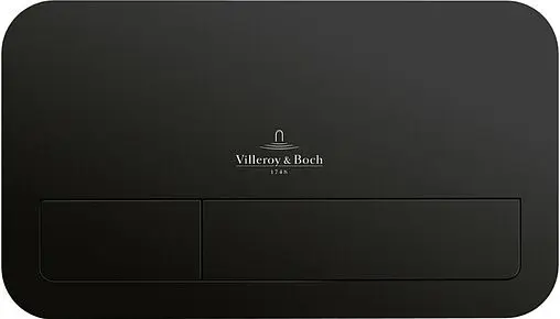 Клавиша смыва для унитаза Villeroy&Boch ViConnect 922490AN черный матовый