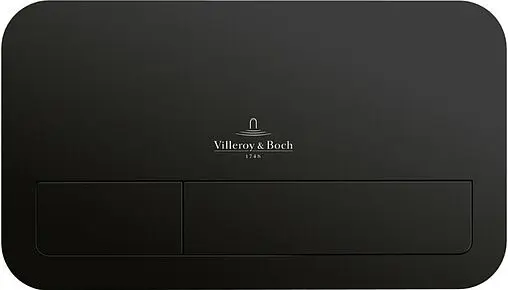 Клавиша смыва для унитаза Villeroy&amp;Boch ViConnect 922490AN черный матовый