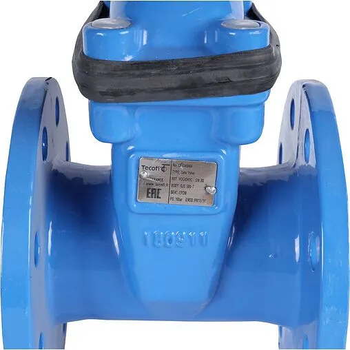 Задвижка с обрезиненным клином фланцевая Ду80 Ру16 Tecofi VOC4241C-00EP0080 Задвижка с обрезиненным клином фланцевая Ду80 Ру16 Tecofi VOC4241C-00EP0080