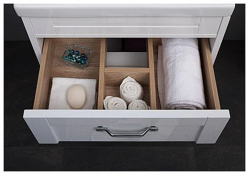 Тумба под умывальник Aquanet Денвер 65 белый 00199210