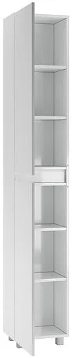 Шкаф-пенал напольный Айсберг Норма 35 белый DA1645P