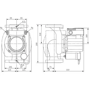Насос циркуляционный Wilo TOP-S 50/10-EM 2-SPEEDS 2165531 Насос циркуляционный Wilo TOP-S 50/10-EM 2-SPEEDS 2165531, 2