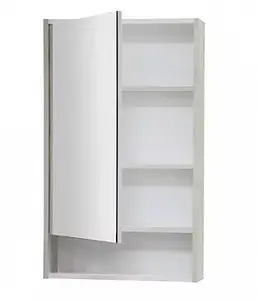 Шкаф-зеркало Aquaton Рико 50 белый/ясень фабрик 1A212302RIB90, 4