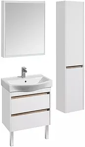 Шкаф-зеркало Aquaton Нортон 60 белый глянец 1A249102NT010 Шкаф-зеркало Aquaton Нортон 60 белый глянец 1A249102NT010, 5
