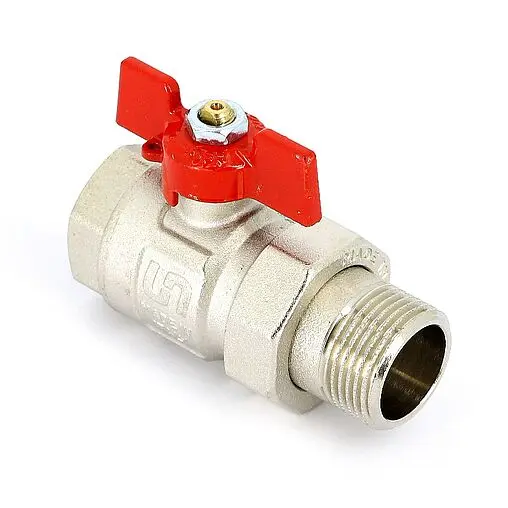 Кран шаровый с американкой 1"в x 1"н Uni-fitt 113T4000 Кран шаровый с американкой 1"в x 1"н Uni-fitt 113T4000