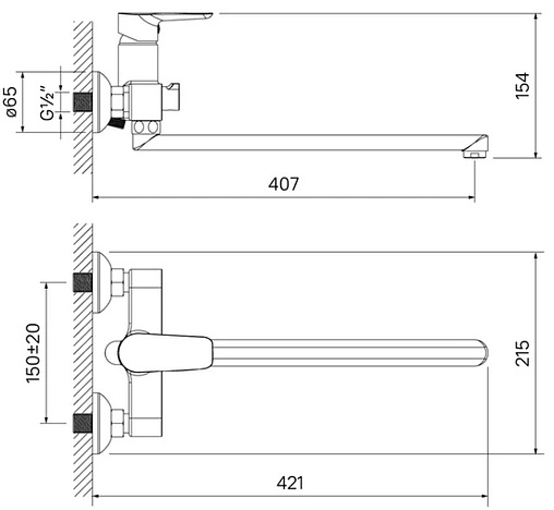 Смеситель для ванны с длинным изливом IDDIS Cloud белый/хром CLOSBL2i10WA Смеситель для ванны с длинным изливом IDDIS Cloud белый/хром CLOSBL2i10WA