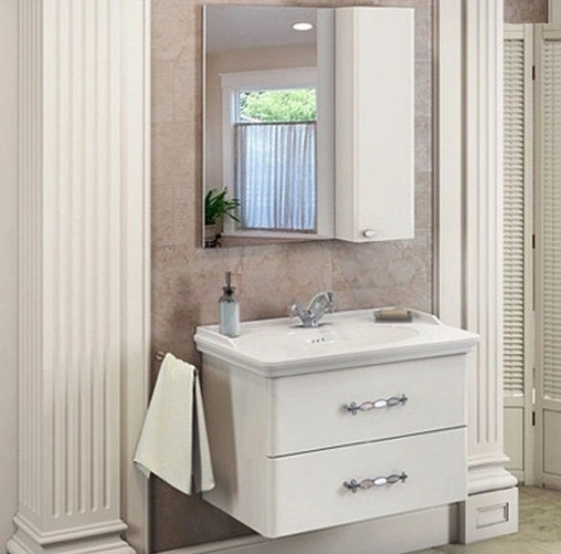 Тумба-умывальник подвесная Comforty Неаполь 65 белый 00004148729CF