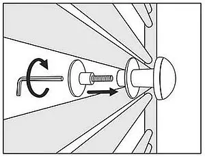 Крючок хром Terma Grip TGWCR008, 5