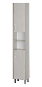 Шкаф-пенал напольный Aquanet Донна 35 R дуб белый 00169040 Шкаф-пенал напольный Aquanet Донна 35 R дуб белый 00169040, 3