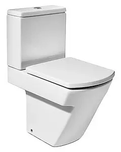 Унитаз-компакт Roca Hall белый 342627000+341620000 Унитаз-компакт Roca Hall белый 342627000+341620000, 1