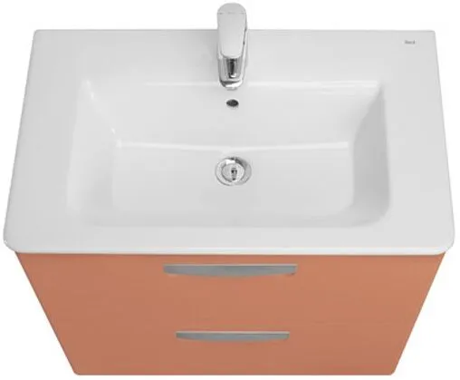 Тумба-умывальник подвесная Roca The Gap Original 70 терракота ZRU9307838+327471000