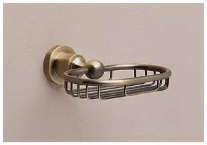 Мыльница Aquanet брашированная бронза 3811 Мыльница Aquanet брашированная бронза 3811, 3