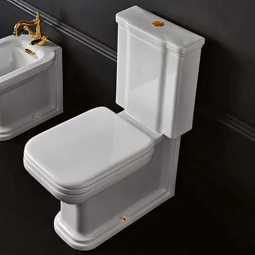 Унитаз-компакт Kerasan Waldorf белый 411701+418101+