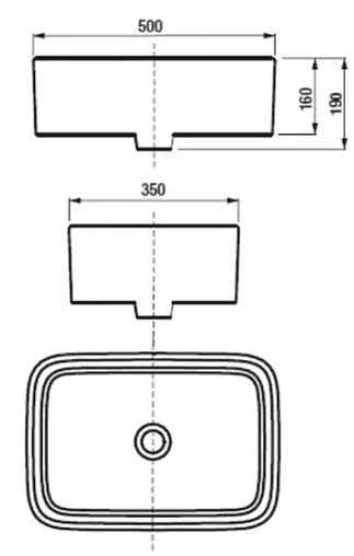 Тумба-умывальник подвесная Aquaton Марбл 60 слэйт/белый матовый 1A2761K1MH4C0